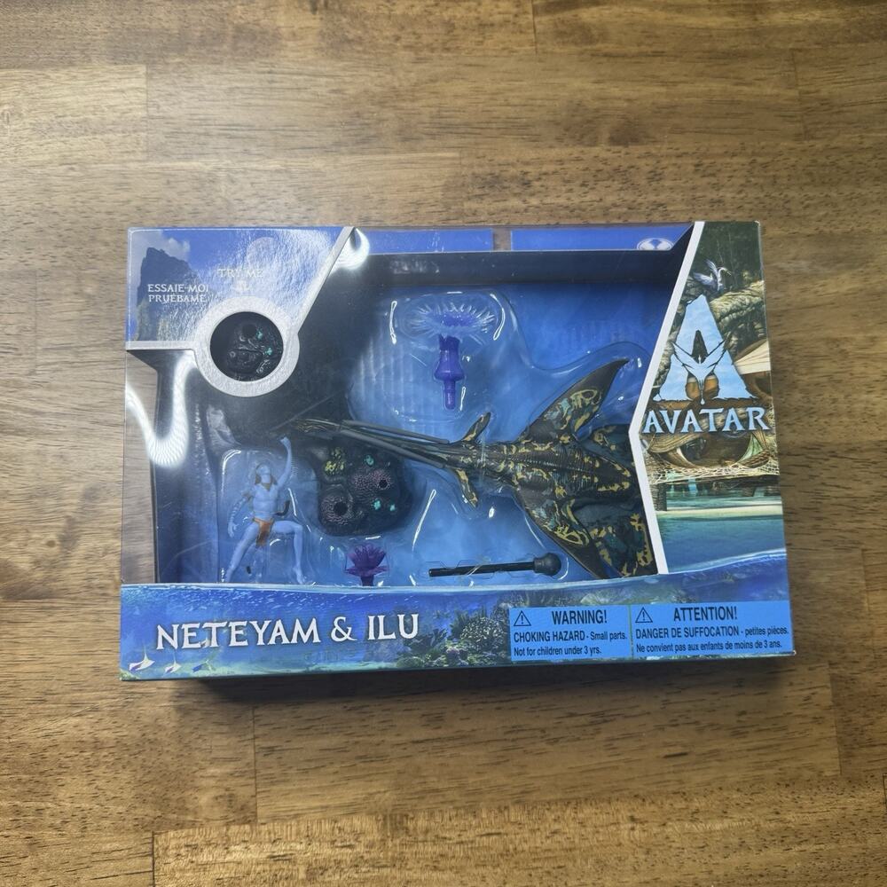 Avatar Way of Water Neteyam & Ilu Action Figure World of Pandora McFarlane New